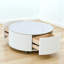 Table basse ronde avec rangement-1938947594