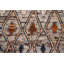 Tapis marocain en laine Trellis noué à la main 7 x 9