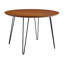 Romriell Round Metal Base Dining Table