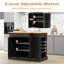 120 cm W Kitchen Island with Top