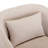 360-Degree Swivel Upholstered Armchair with Accent Pillow-367928017
