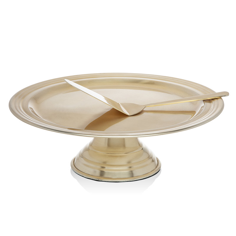 Revere Cake Stand with Cake Server
