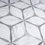 Carrelage mural et de plancher en porcelaine mate Hexagon 7,7 po x 8,9 po Corola-55199902
