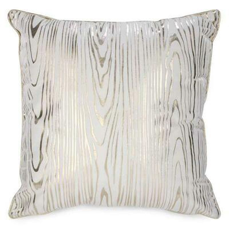 Abstract Cotton Blend Throw Pillow