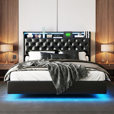 Upholstered Ottoman Bed