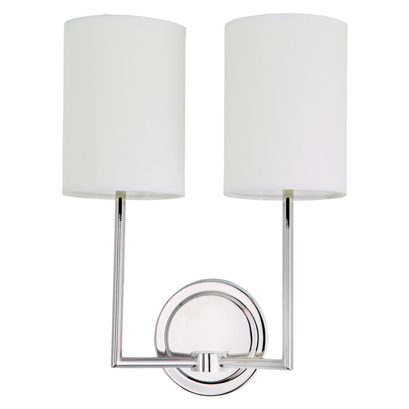 Appy Armed Sconce, Polished Nickel