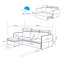 3 Seater Sofa Bed-1432181875