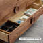 Commode d'appoint en noyer de style scandinave