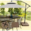 Heavy Duty Outdoor Umbrella Stand Base,Square Patio Umbrella Base,Cantilever Offset Umbrella Base-1609142848