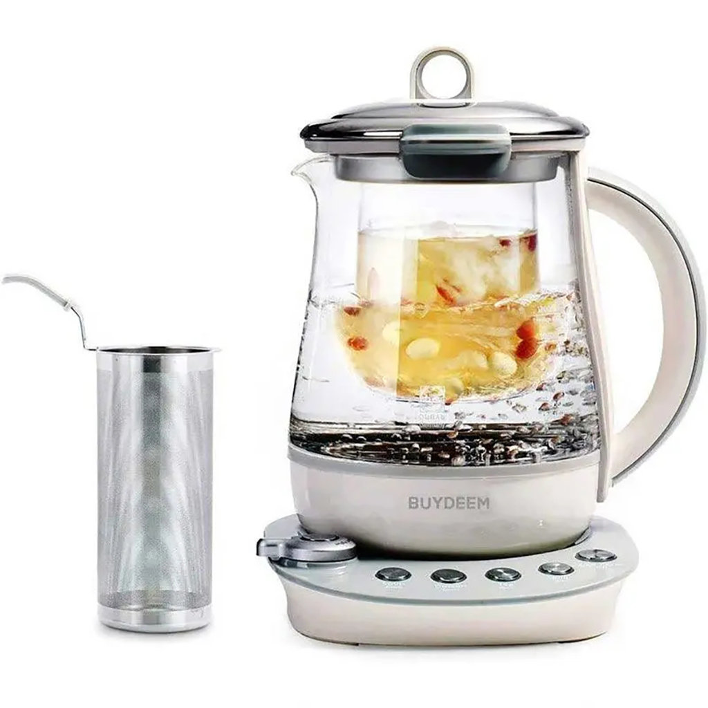 Buydeem 1.7 Quarts Stainless Steel Electric Tea Kettle