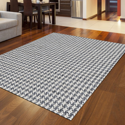 Tapis gris / blanc Lale