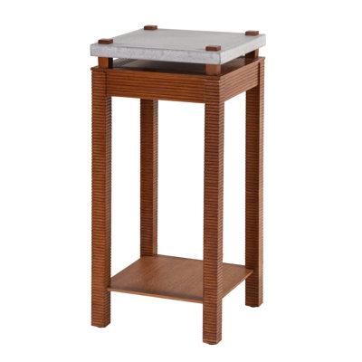 Norman Wyatt Home - Fern Plant Stand - Zebra Cherry
