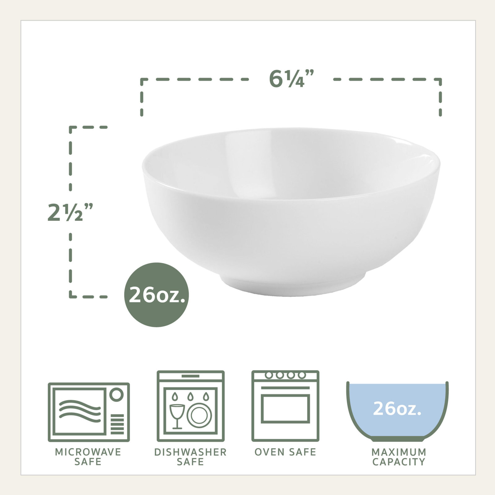 Fitz and Floyd Everyday White Cereal Bowl