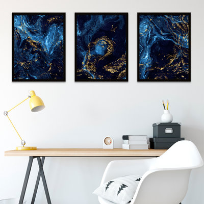 Marble Precious - 3 Piece Print Set