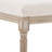 Besednice Linen Upholstered Bench-874561297