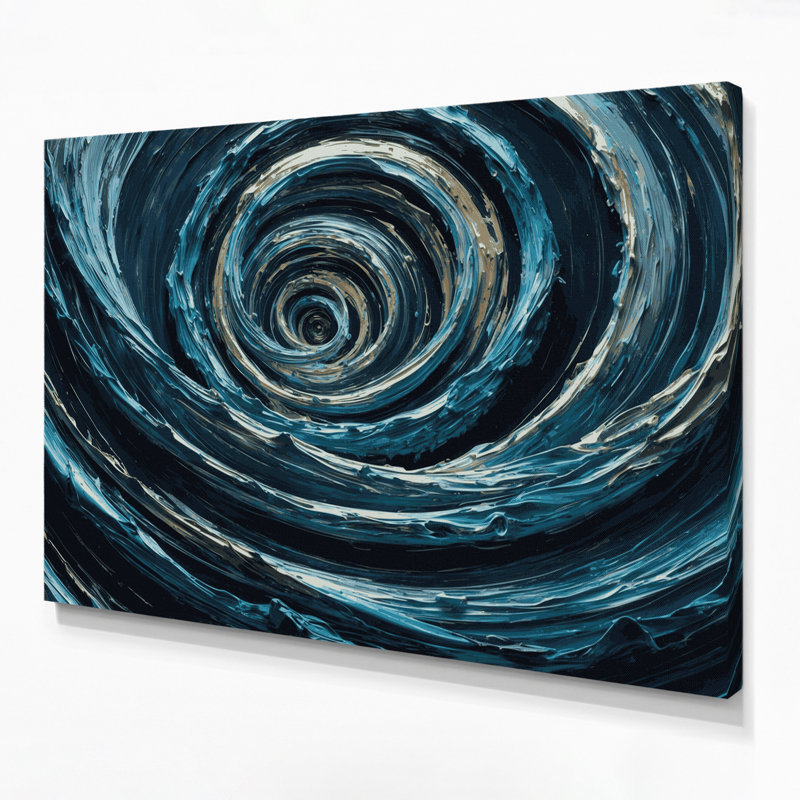 Art mural sur toile gris, H 11 po x l 14 po