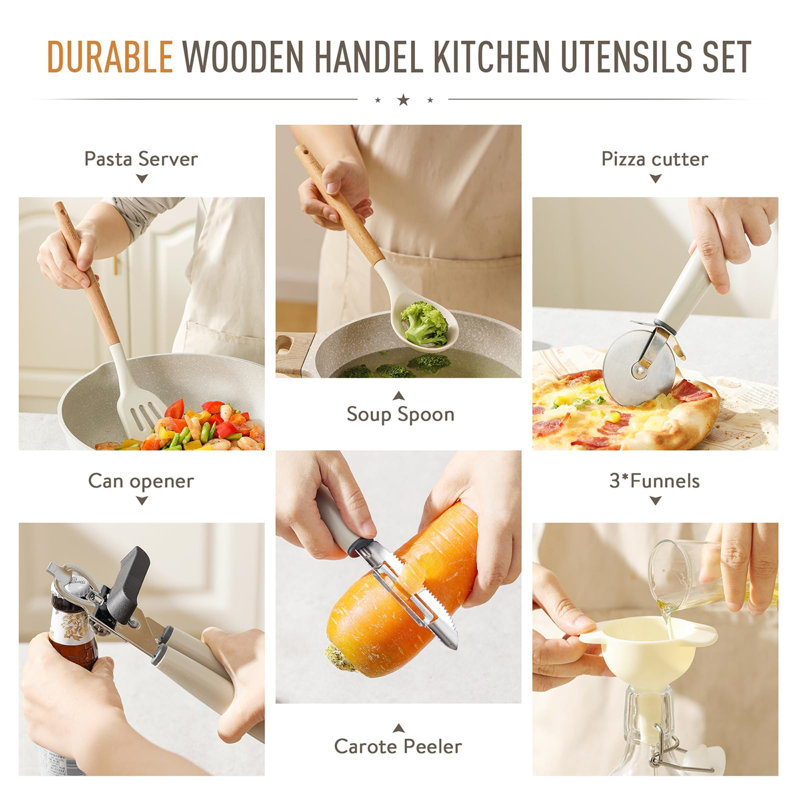 Ebern Designs Quispe 16 Utensil Set
