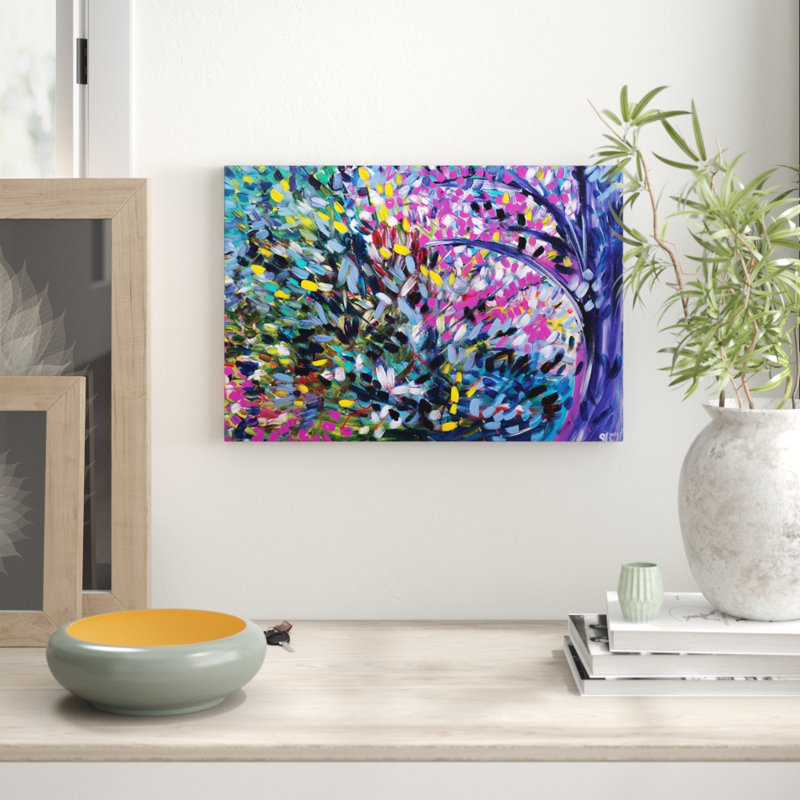 Parisian Fall by Shalimar Legaspi - Wrapped Canvas Gallery-Wrapped Canvas Giclee, 66.04 cm H x 45.72 cm W x 3.175 cm D