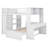 Joal Kids Full Bunk Bed with Drawers-616676141