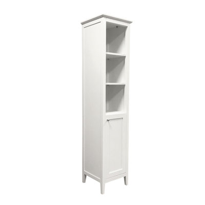 Chrisna Solid Wood Linen Cabinet