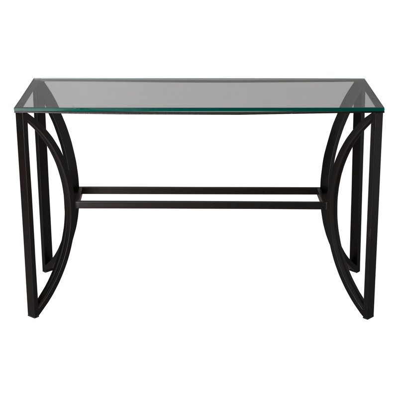 Rawlin 52'' W Glass Console Table