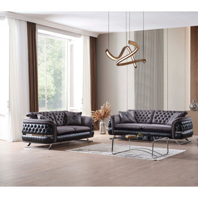 Vonyu 2 - Piece Living Room Set