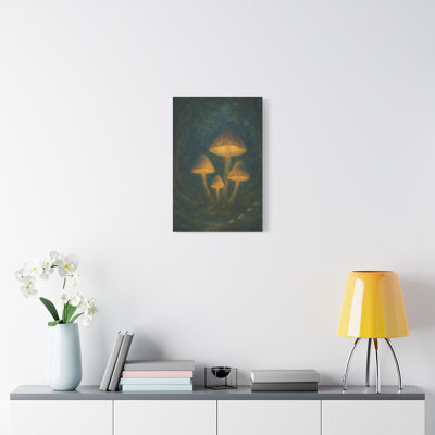 Aaroon Single Picture Frame Print on Canvas