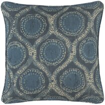 Pine Cone Hill - Jolie Embroidered White Decorative Pillow