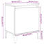 Bedside Cabinet 40 X 30 X 50 Cm Engineered Wood-285999481