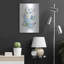 «Eucalyptus Blue C» par Jean Plout, art mural en métal-1387285599