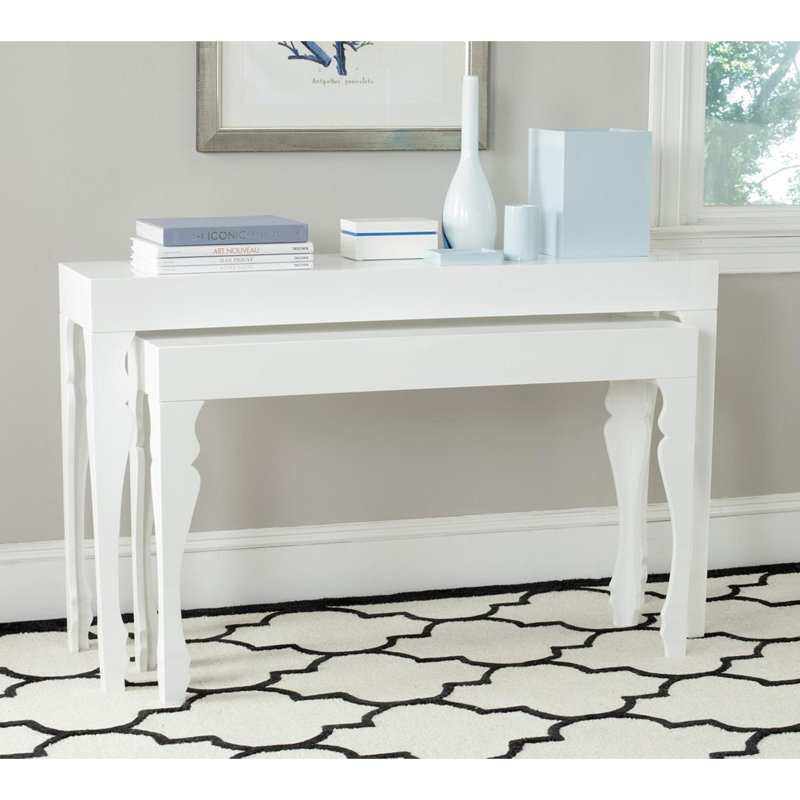 Hayam 51'' Console Table, White
