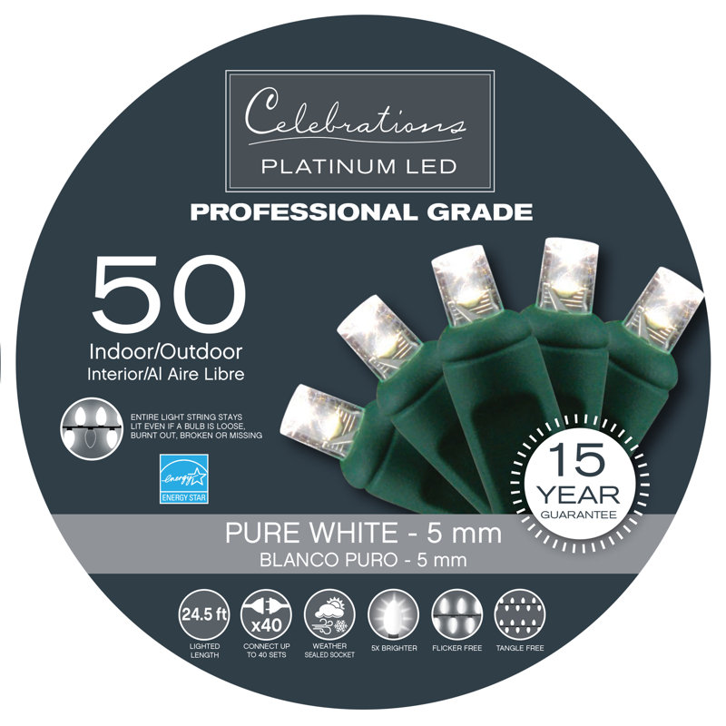 7.9'' String Lights, White