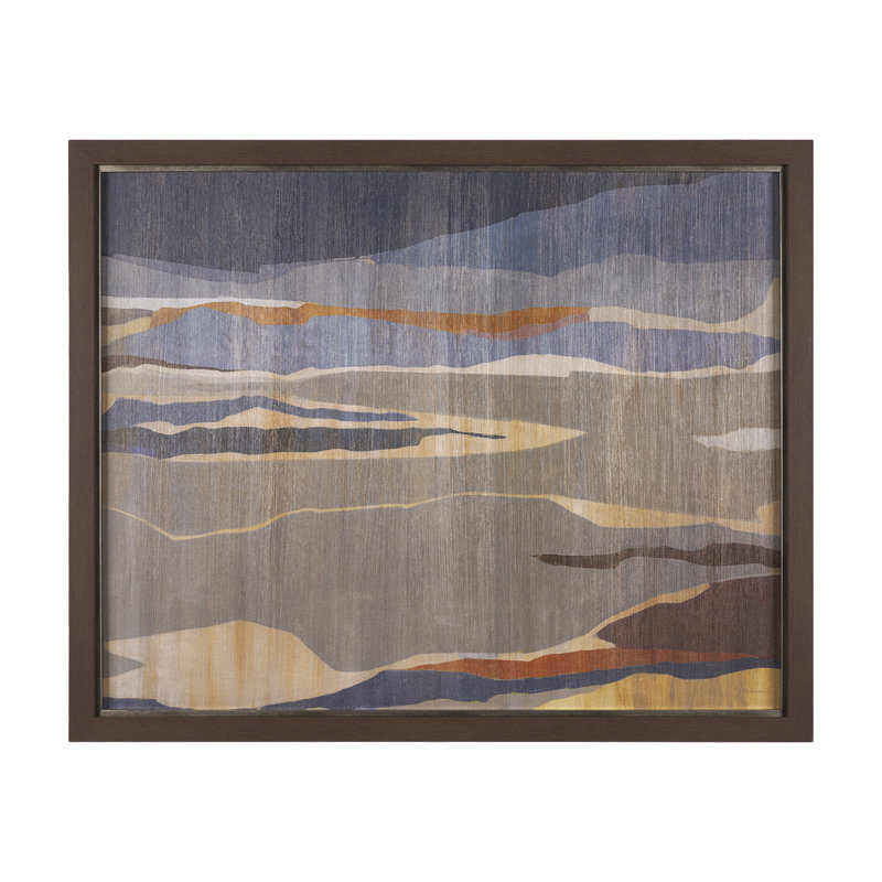 «Far & Away» par Nancy Crowell, reproduction d'art encadrée à la main