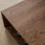 table basse en noyer massif