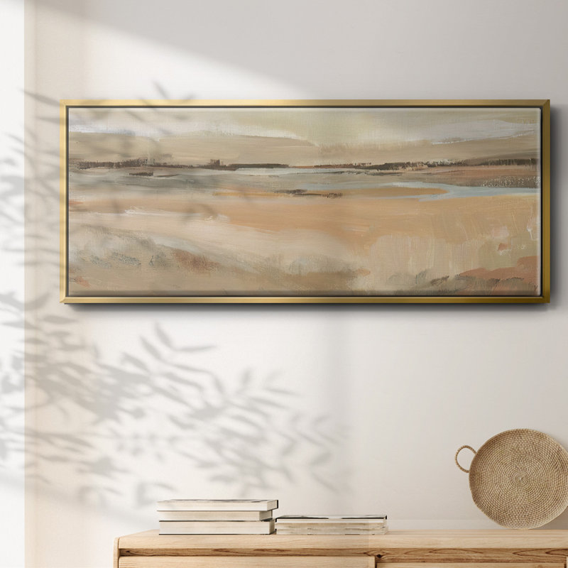 «Earth Tone Landscape II», toile encadrée, H 12 po x l 30 po