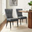 Chaise rembourrée moderne avec structure en métal-456032067