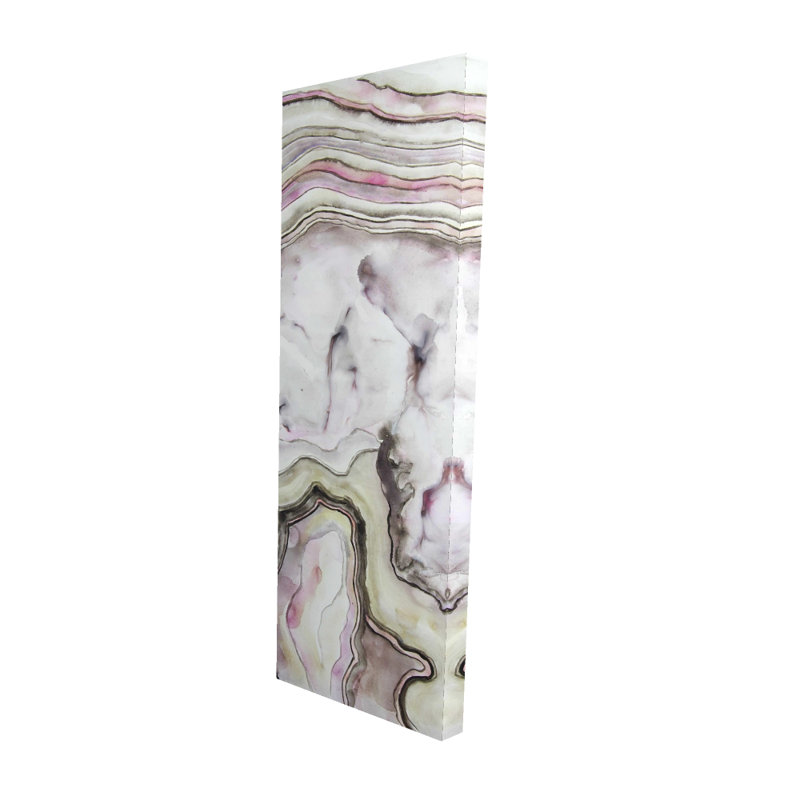 Minimalist Agate Canvas | Pattern Bedroom Wall Art Decor