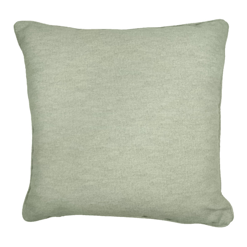 Square Throw Pillow Cover, Green