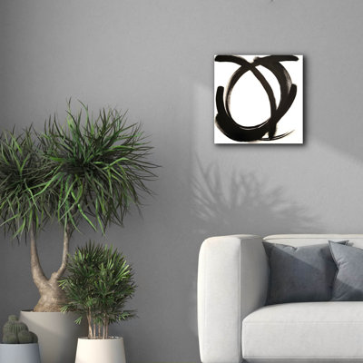  «Intersection 1» par Brittany Evans, art mural sur toile, 18 po x 18 po