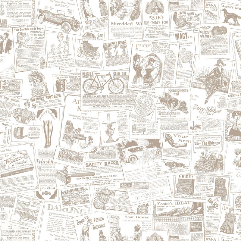 Bushong 10m x 52.8cm Matte Wallpaper Roll