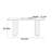 Simple rectangular dining table-2028715253