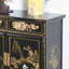 Hand-Painted Cabinet with Two Doors