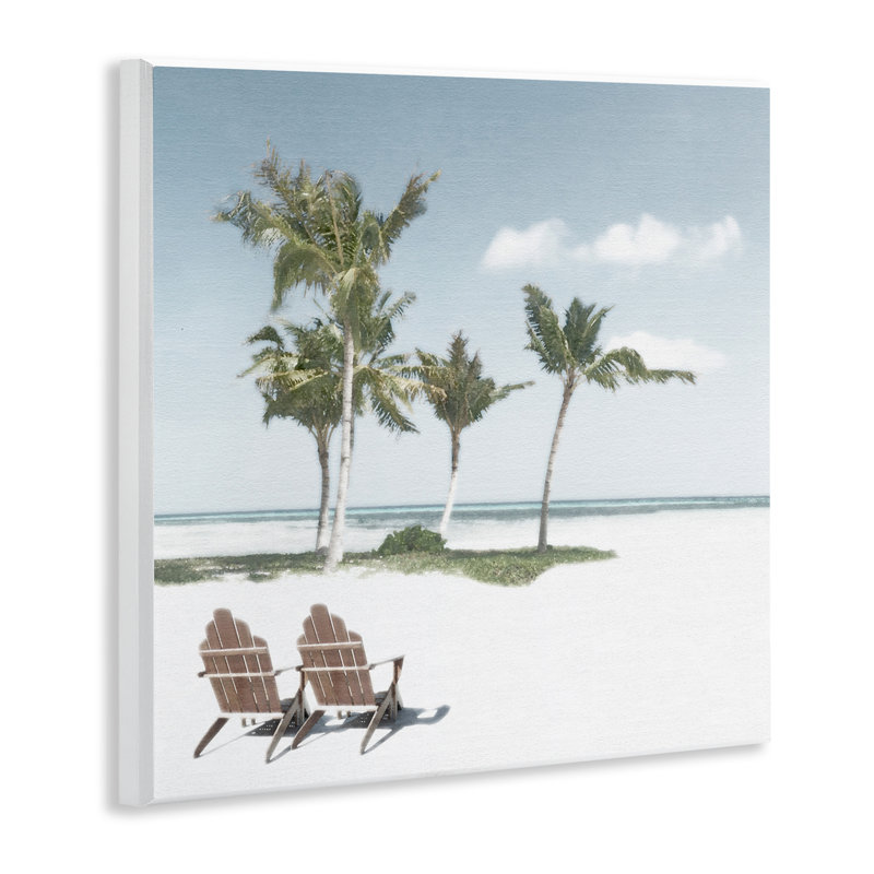 Plaque murale scène de plage Sea Breeze, design par Noah Bay