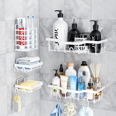 Metal Bathroom Shelves