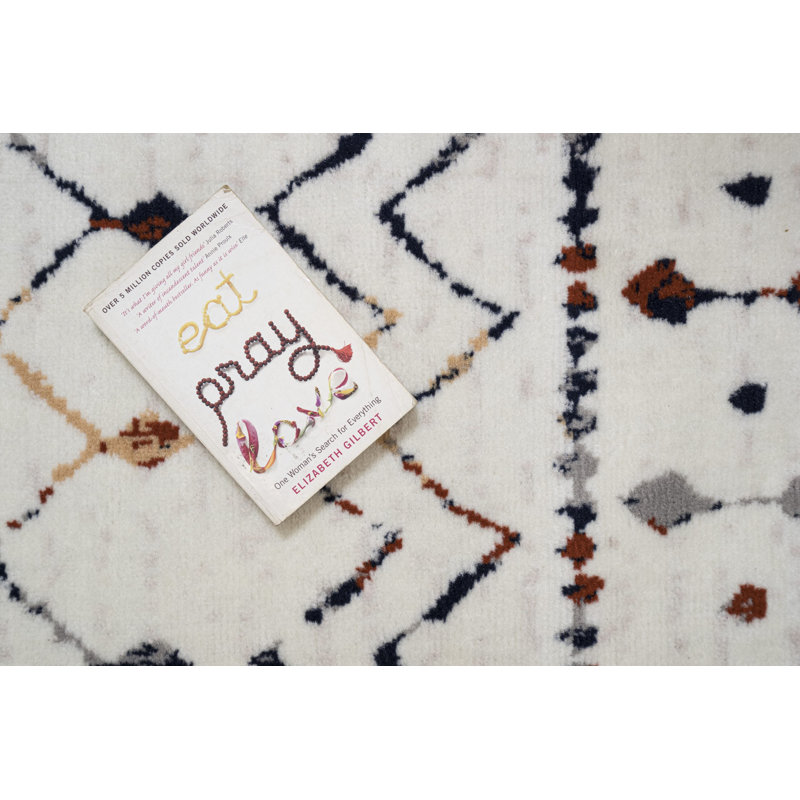 Chariton Moroccan Indoor Rug, Rectangle 7'8" x 11'