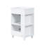 Meuble-lavabo de 20 po avec lavabo, meuble-lavabo avec tablette à deux niveaux, tablette réglable