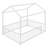 House Shaped  Floor Bed With Safety Fence For Toddlers-326574198-326574184