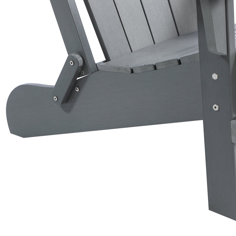 Chaise Adirondack, Gris