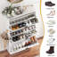Rangement à chaussures ondulé à 3 portes,-43661159