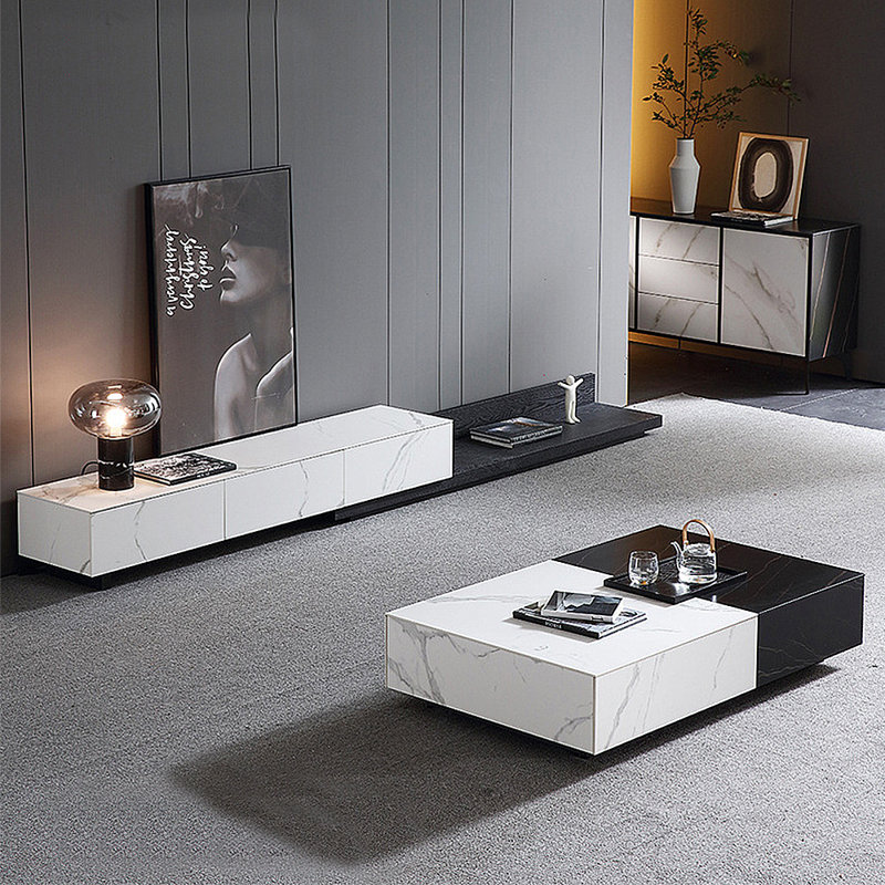 Ensemble de meuble télé moderne et simple